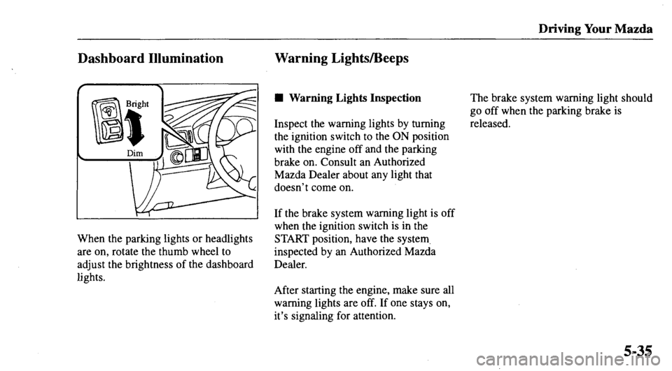 MAZDA MODEL 626 2000  Owners Manual 