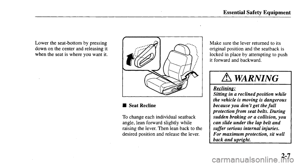 MAZDA MODEL 626 2000  Owners Manual 