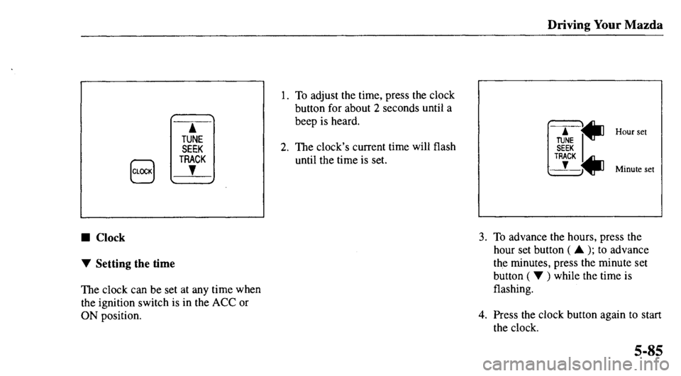 MAZDA MODEL 626 2000  Owners Manual 