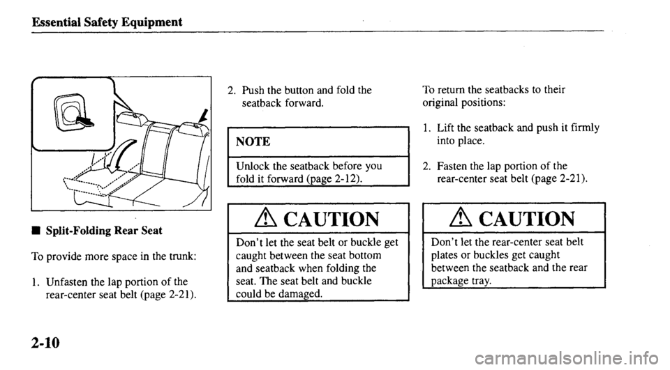 MAZDA MODEL 626 2000  Owners Manual 
