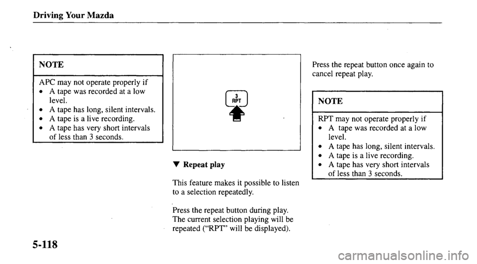MAZDA MODEL 626 2000  Owners Manual 