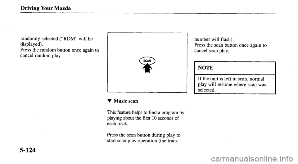 MAZDA MODEL 626 2000  Owners Manual 