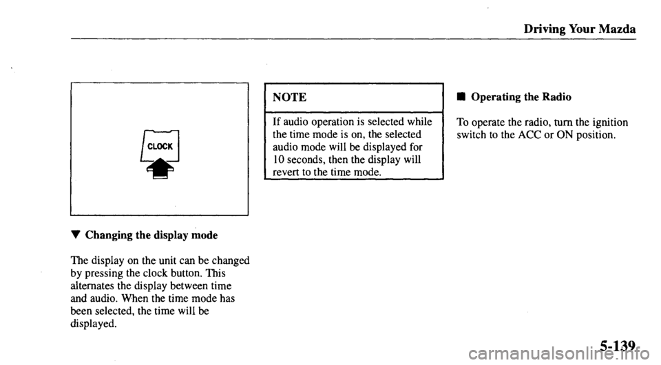 MAZDA MODEL 626 2000  Owners Manual 