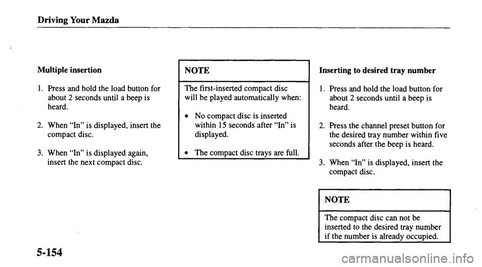 MAZDA MODEL 626 2000  Owners Manual 