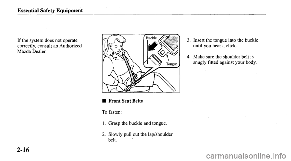 MAZDA MODEL 626 2000  Owners Manual 