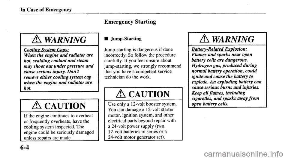 MAZDA MODEL 626 2000  Owners Manual 
