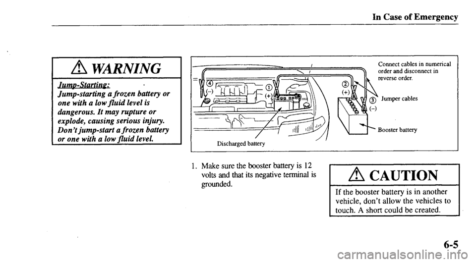 MAZDA MODEL 626 2000  Owners Manual 