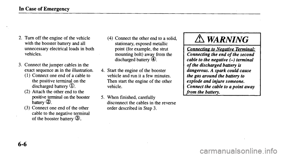 MAZDA MODEL 626 2000  Owners Manual 