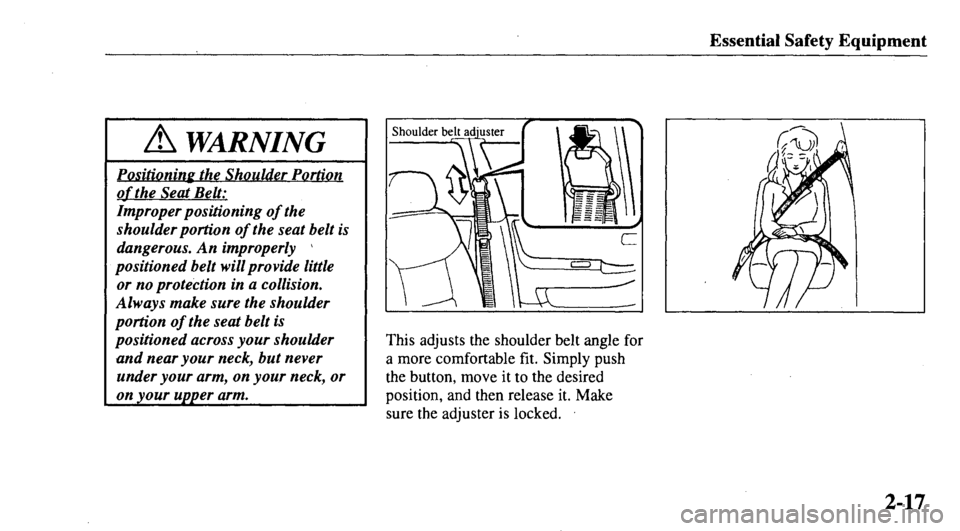 MAZDA MODEL 626 2000  Owners Manual 