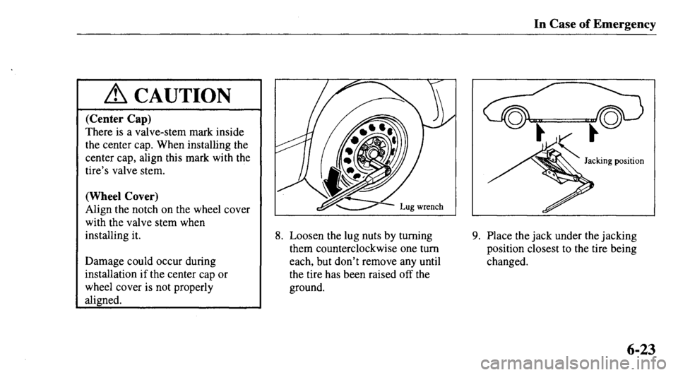 MAZDA MODEL 626 2000  Owners Manual 
