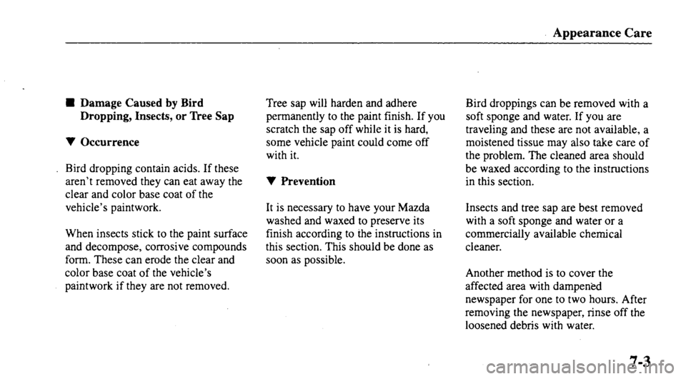 MAZDA MODEL 626 2000  Owners Manual 