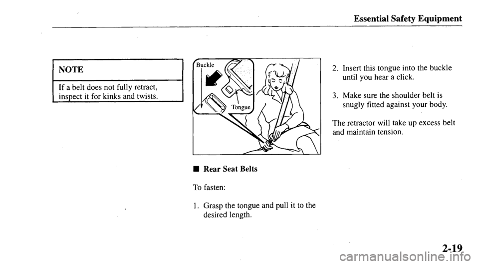 MAZDA MODEL 626 2000  Owners Manual 