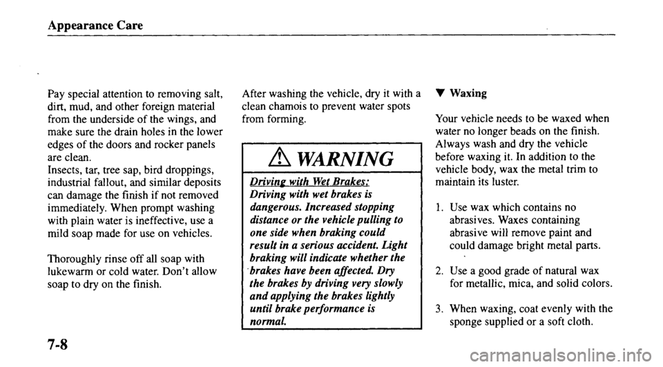 MAZDA MODEL 626 2000  Owners Manual 