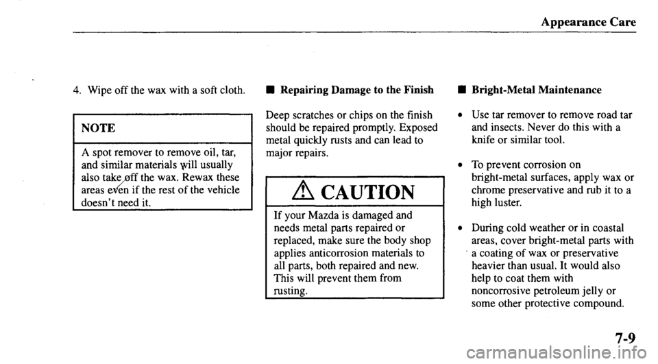 MAZDA MODEL 626 2000  Owners Manual 