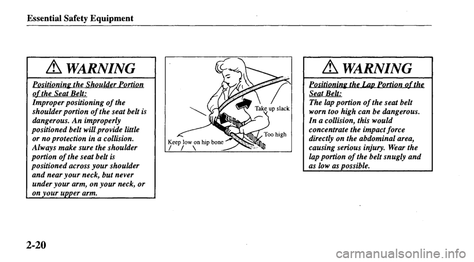 MAZDA MODEL 626 2000  Owners Manual 
