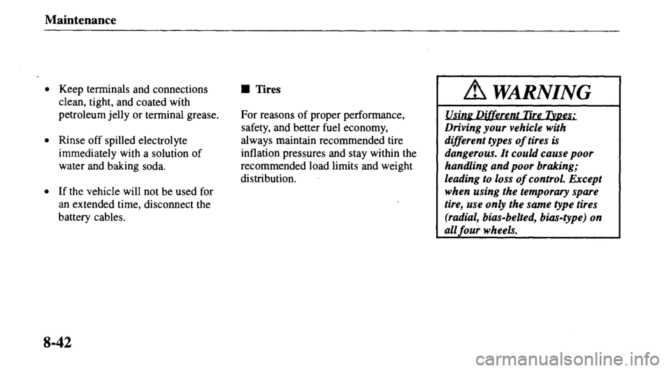 MAZDA MODEL 626 2000  Owners Manual 