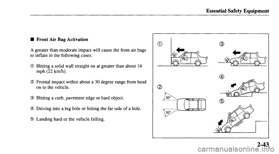 MAZDA MODEL 626 2000  Owners Manual 