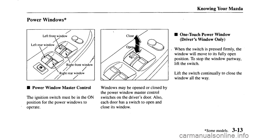 MAZDA MODEL 626 2000  Owners Manual 