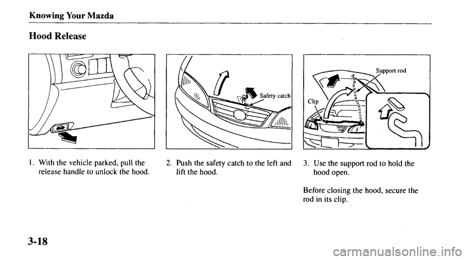 MAZDA MODEL 626 2000  Owners Manual 