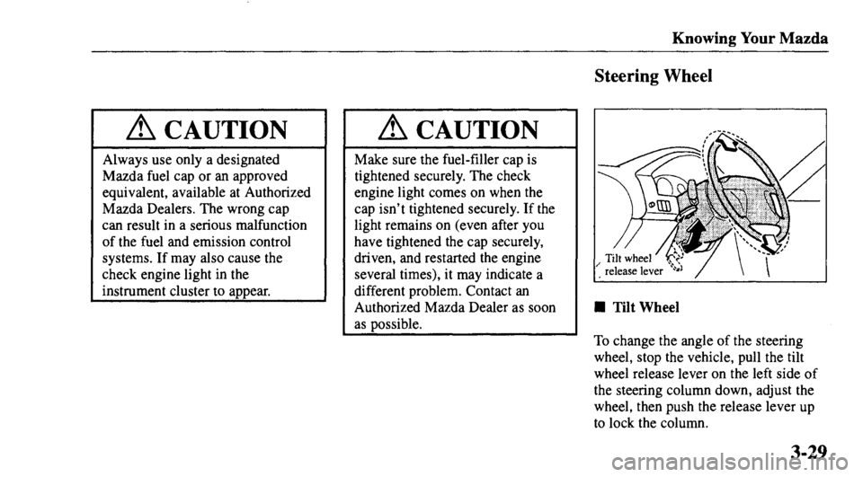 MAZDA MODEL 626 2000  Owners Manual 