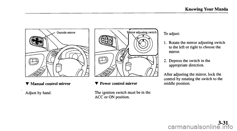 MAZDA MODEL 626 2000  Owners Manual 