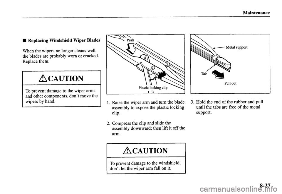 MAZDA MODEL MX-5 MIATA 2000  Owners Manual 