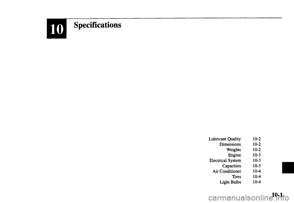 MAZDA MODEL MX-5 MIATA 2000  Owners Manual 