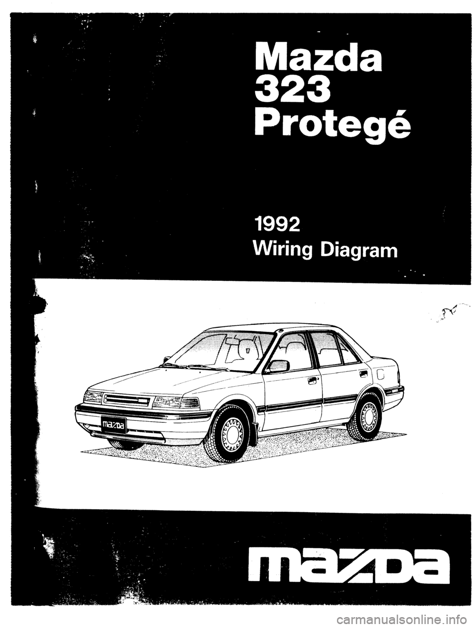 MAZDA 323 1989  Factory Repair Manual 