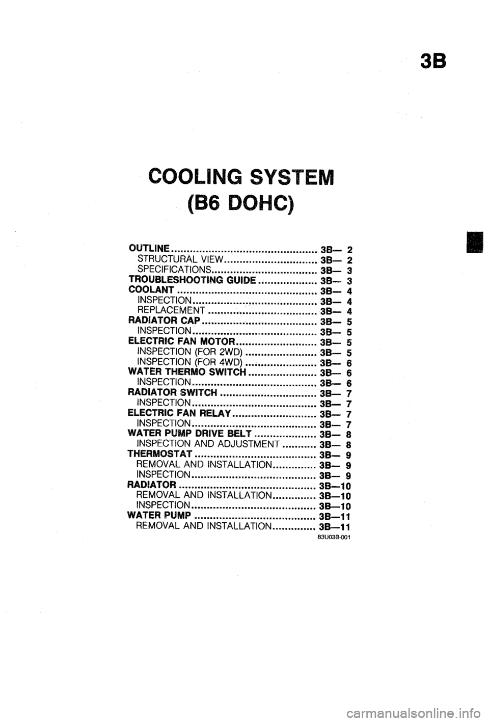 MAZDA 323 1988  Workshop Manual 