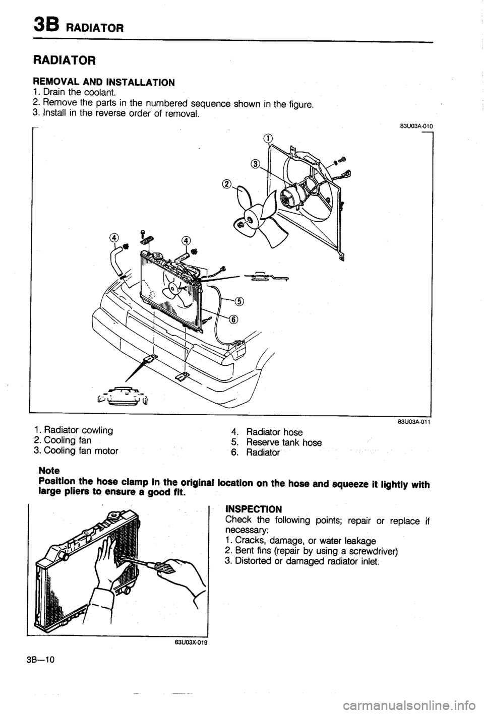 MAZDA 323 1988  Workshop Manual 