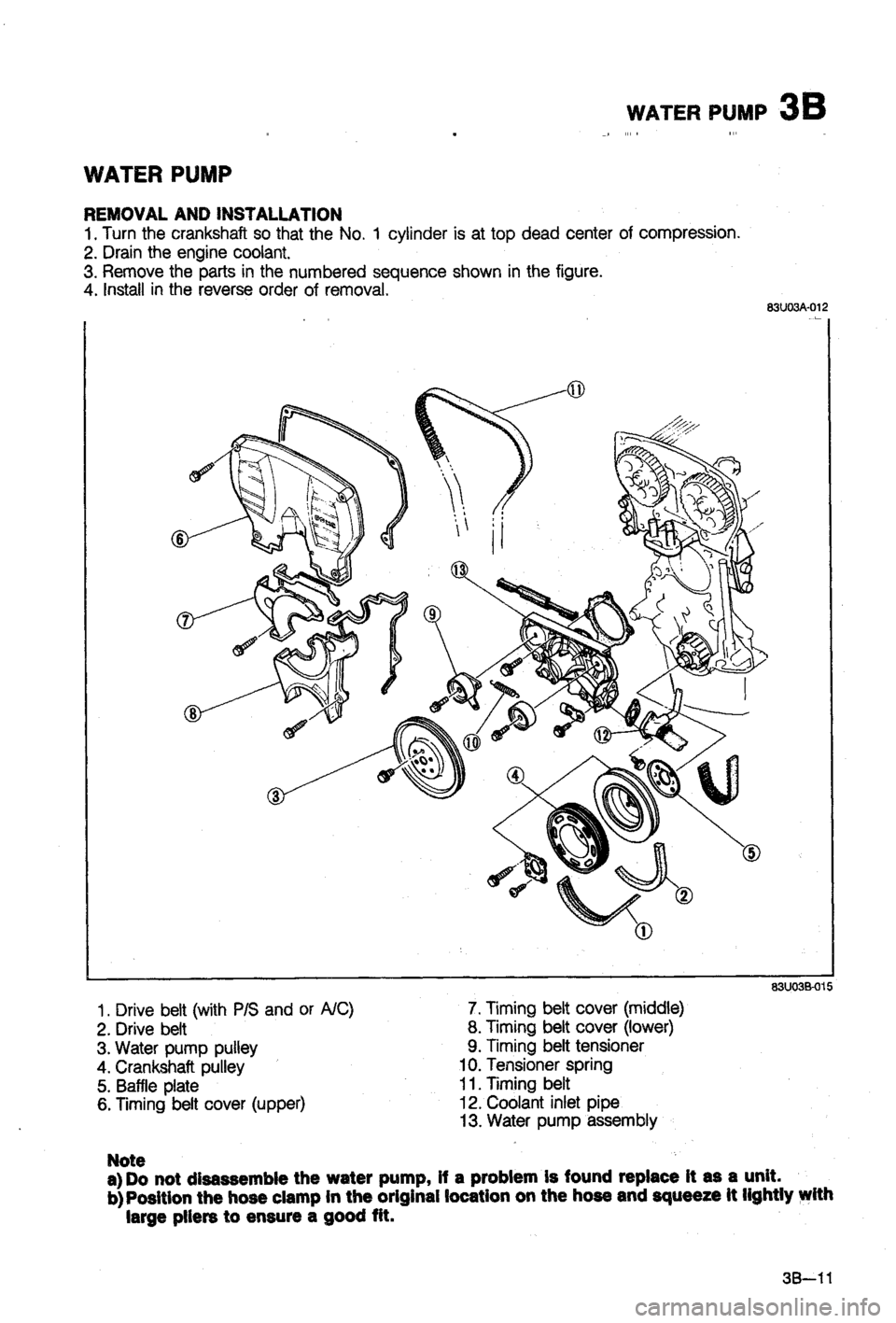 MAZDA 323 1988  Workshop Manual 