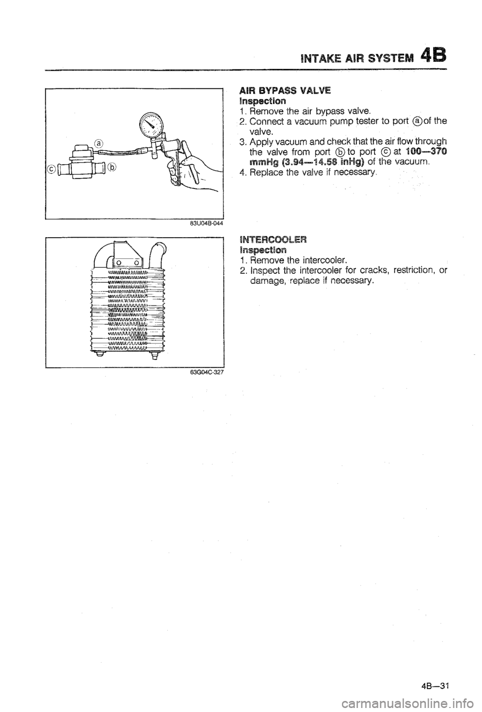 MAZDA 323 1988  Workshop Manual 