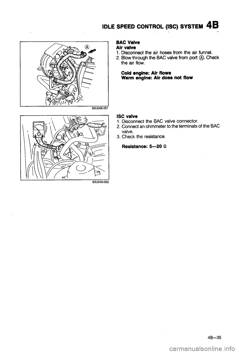 MAZDA 323 1988  Workshop Manual 
