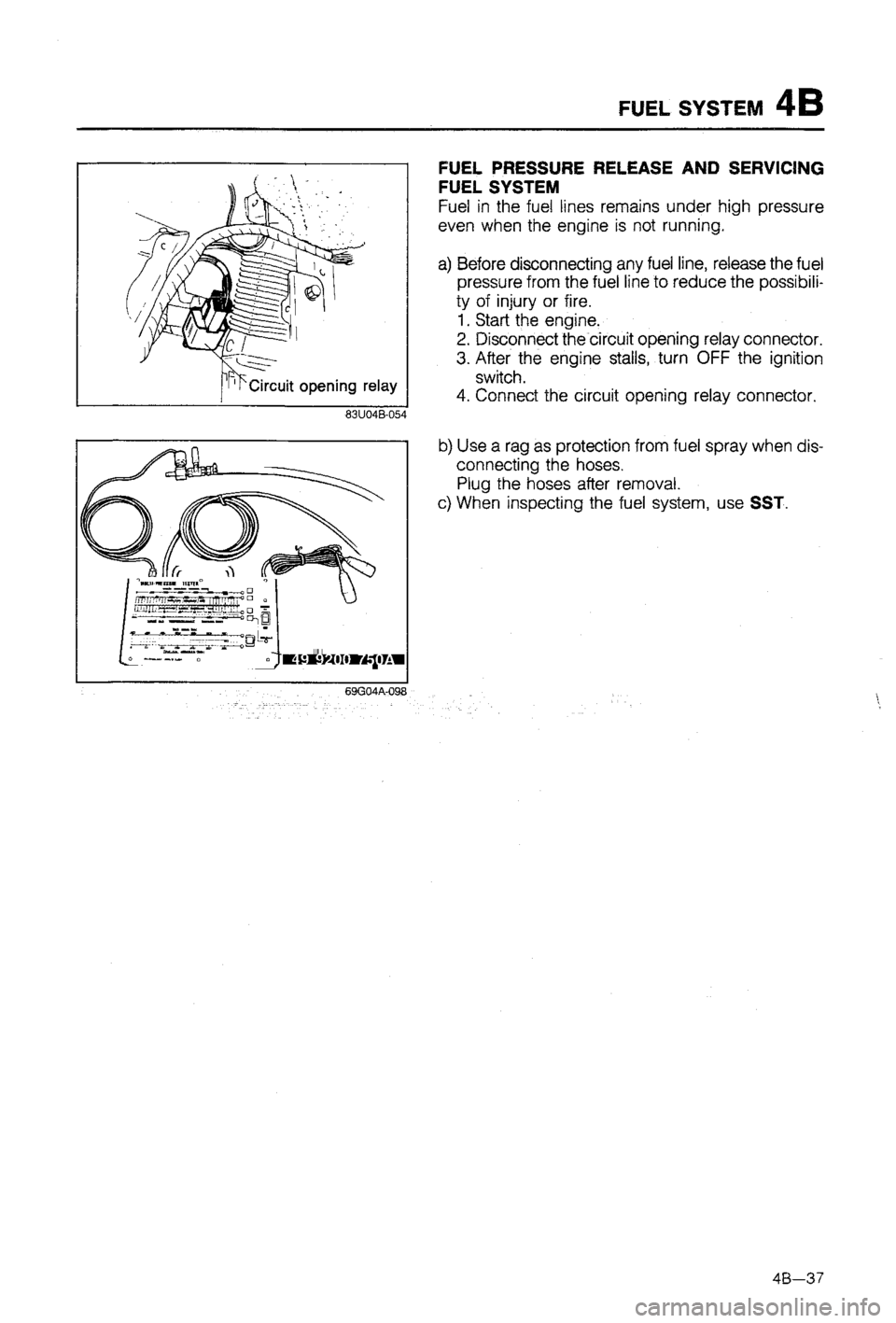 MAZDA 323 1988  Workshop Manual 