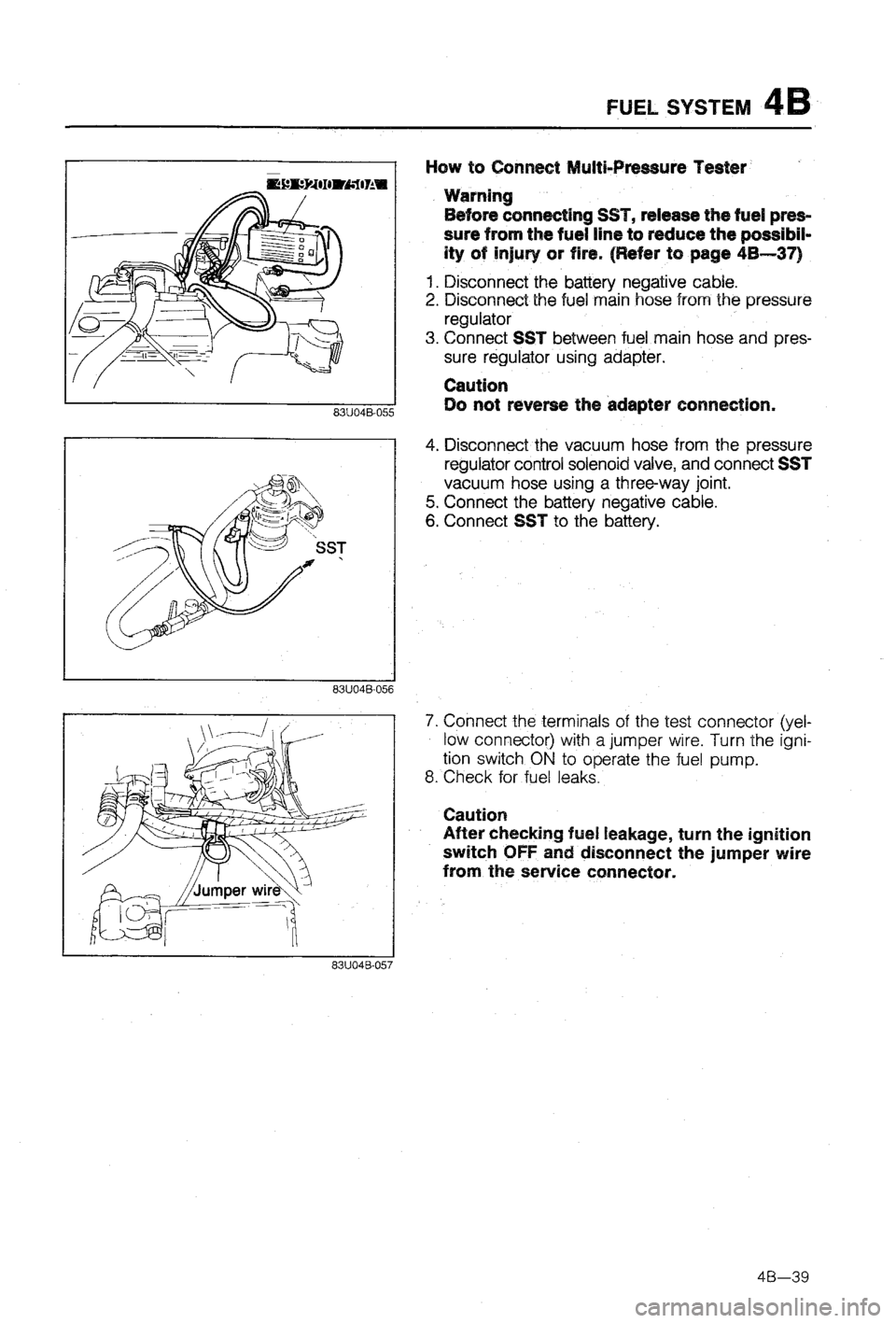 MAZDA 323 1988  Workshop Manual 
