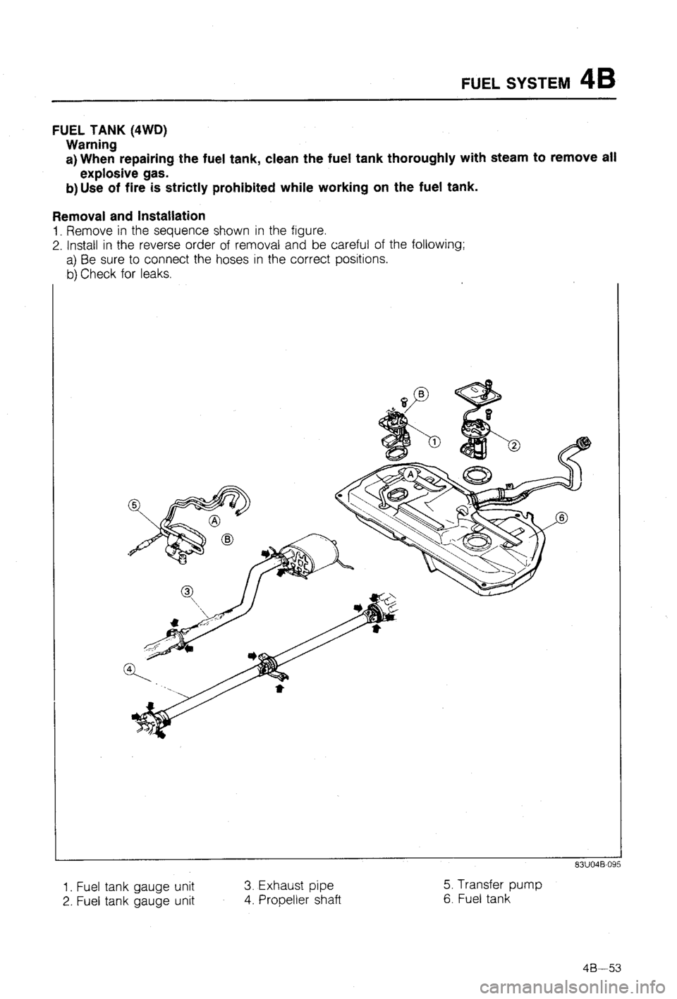MAZDA 323 1988  Workshop Manual 