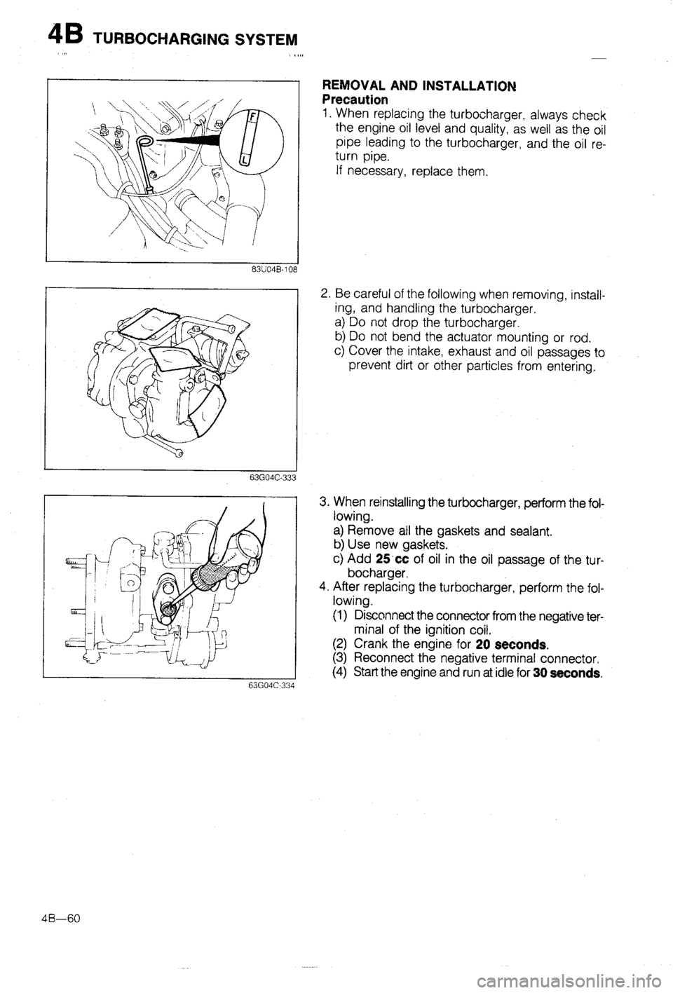 MAZDA 323 1988  Workshop Manual 