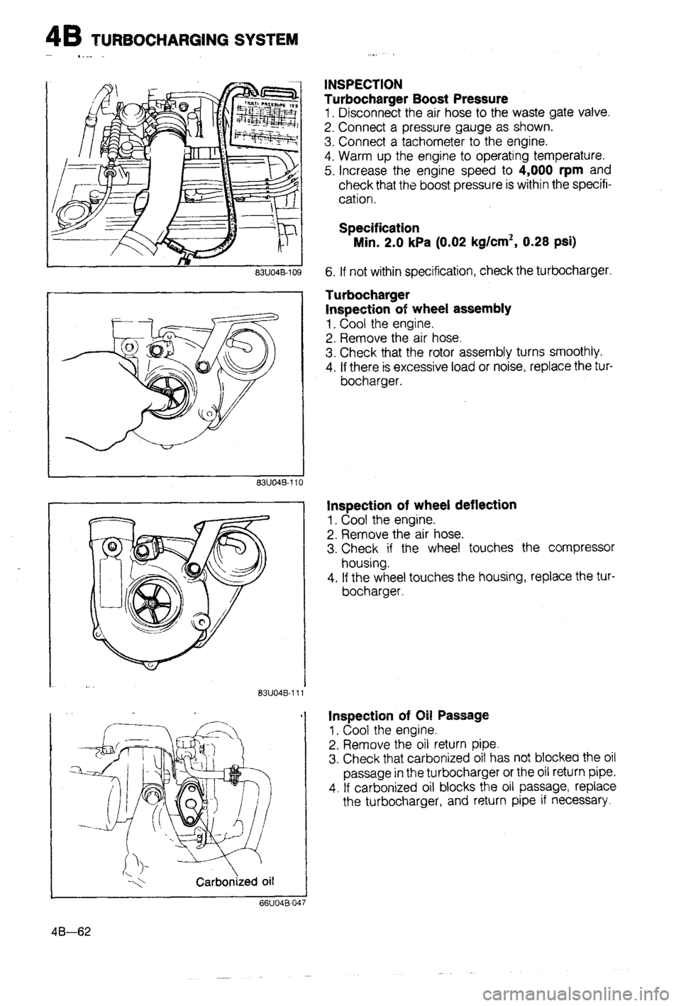 MAZDA 323 1988  Workshop Manual 