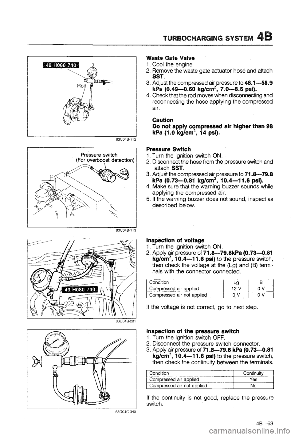 MAZDA 323 1988  Workshop Manual 