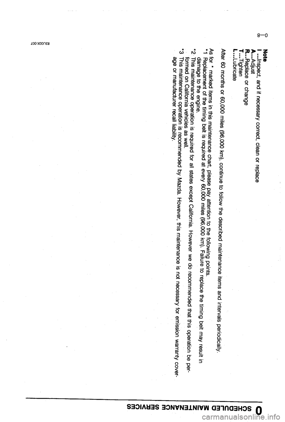 MAZDA 323 1988  Workshop Manual 