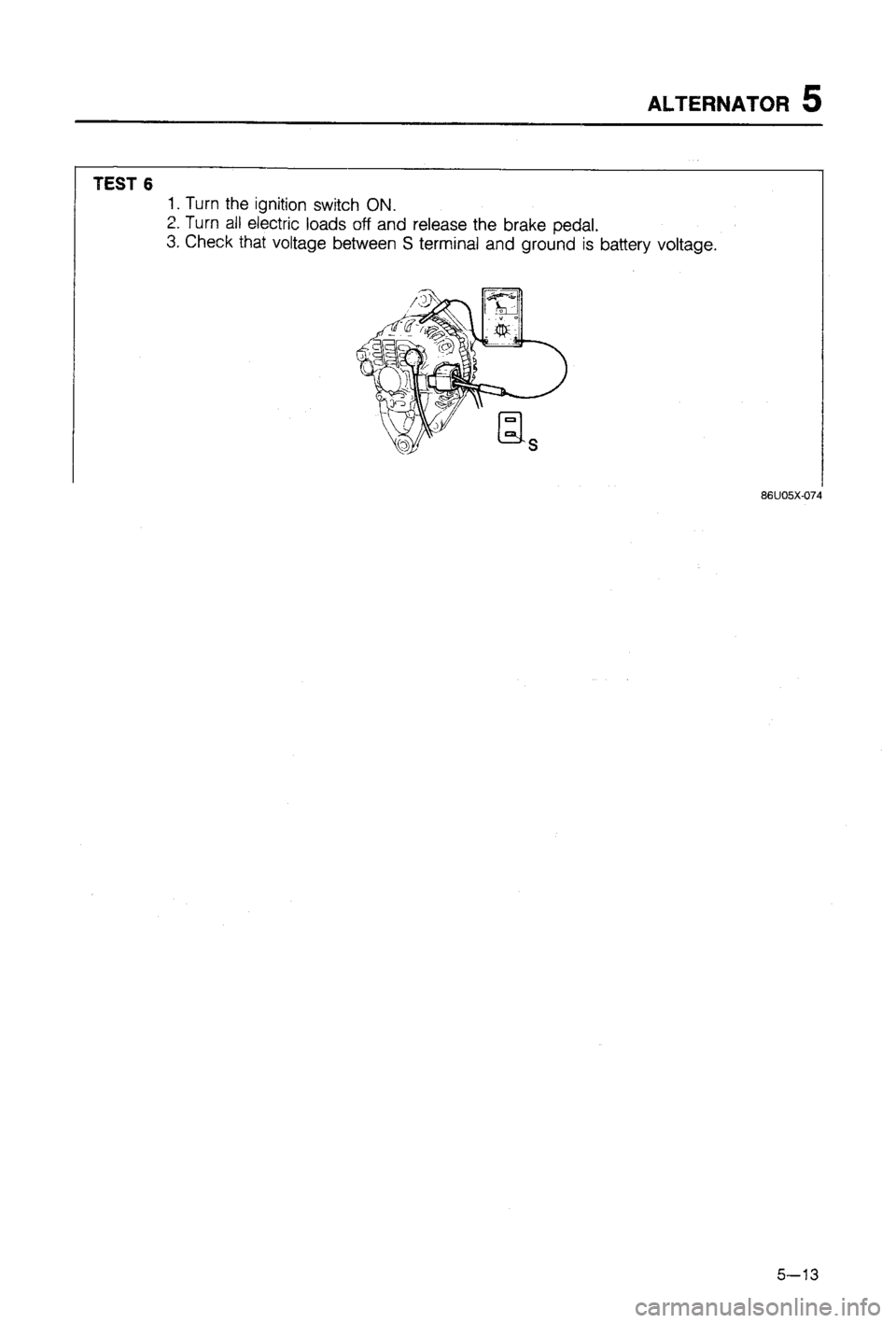 MAZDA 323 1988  Workshop Manual 
