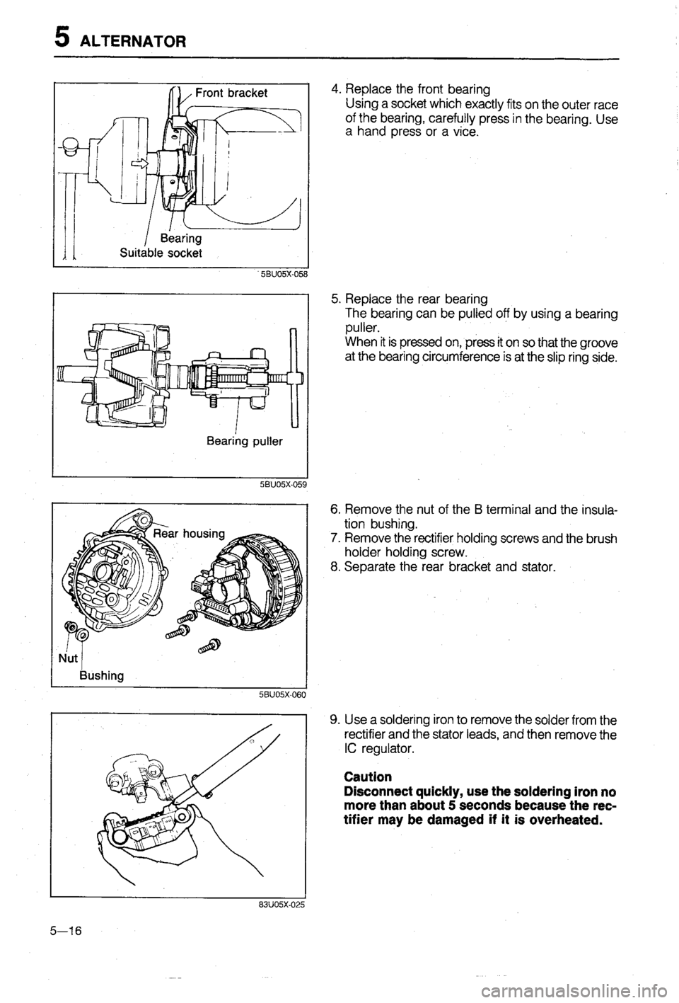 MAZDA 323 1988  Workshop Manual 