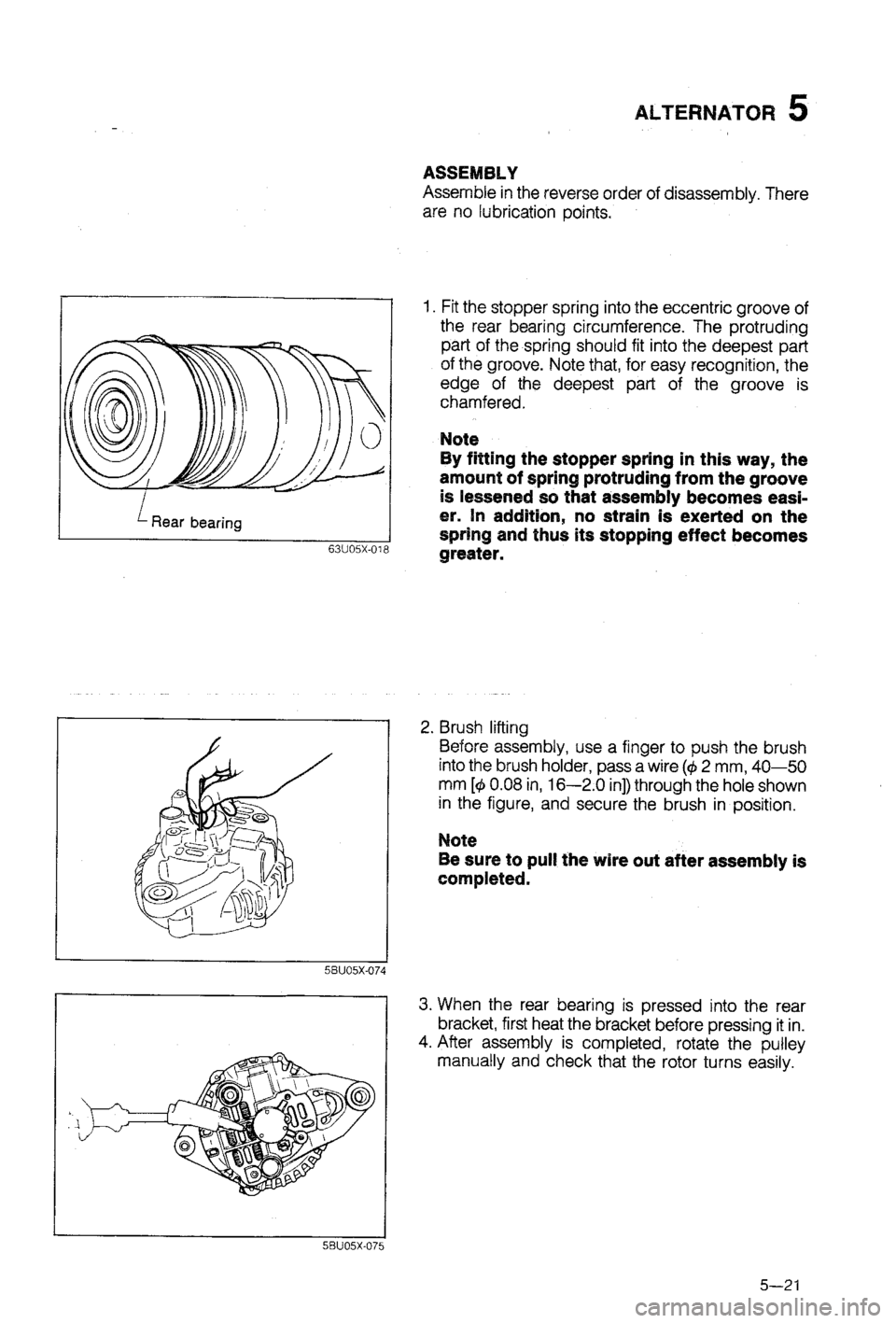 MAZDA 323 1988  Workshop Manual 