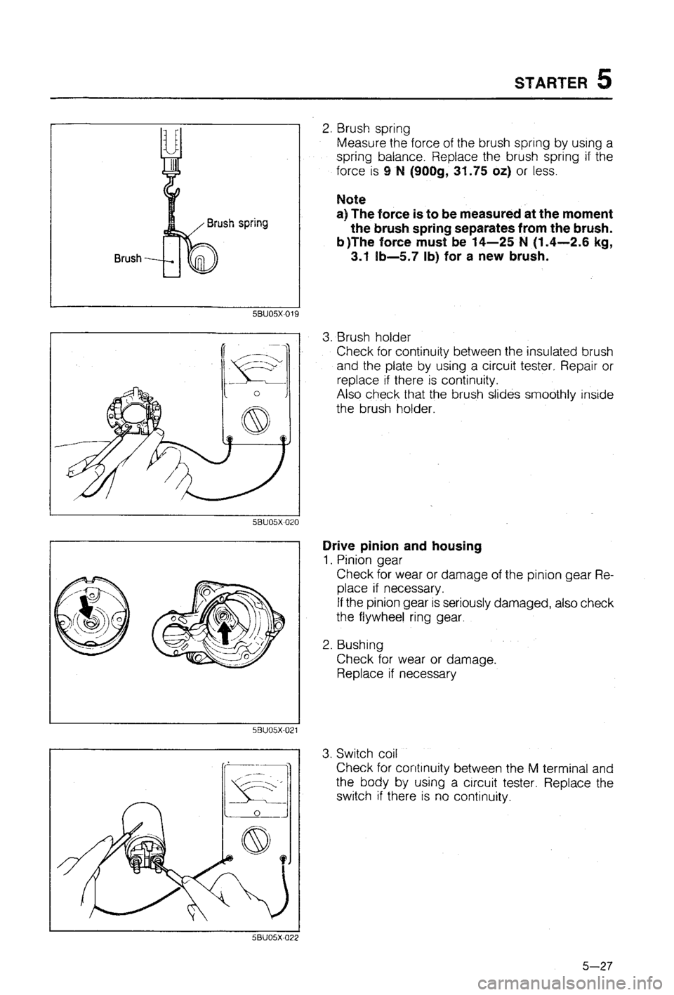 MAZDA 323 1988  Workshop Manual 