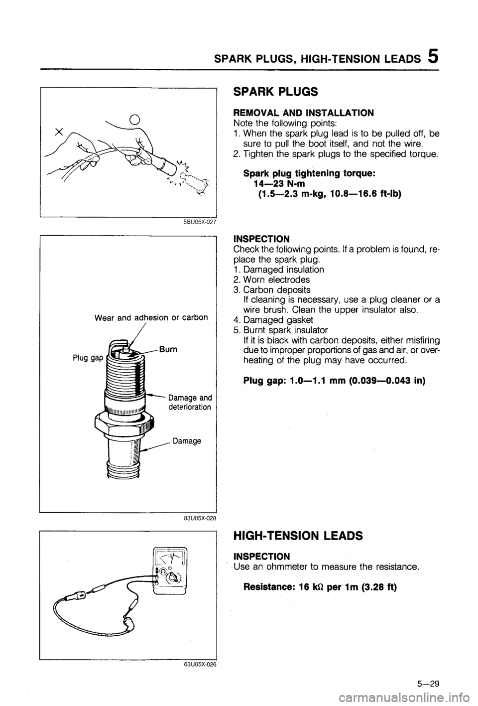 MAZDA 323 1988  Workshop Manual 