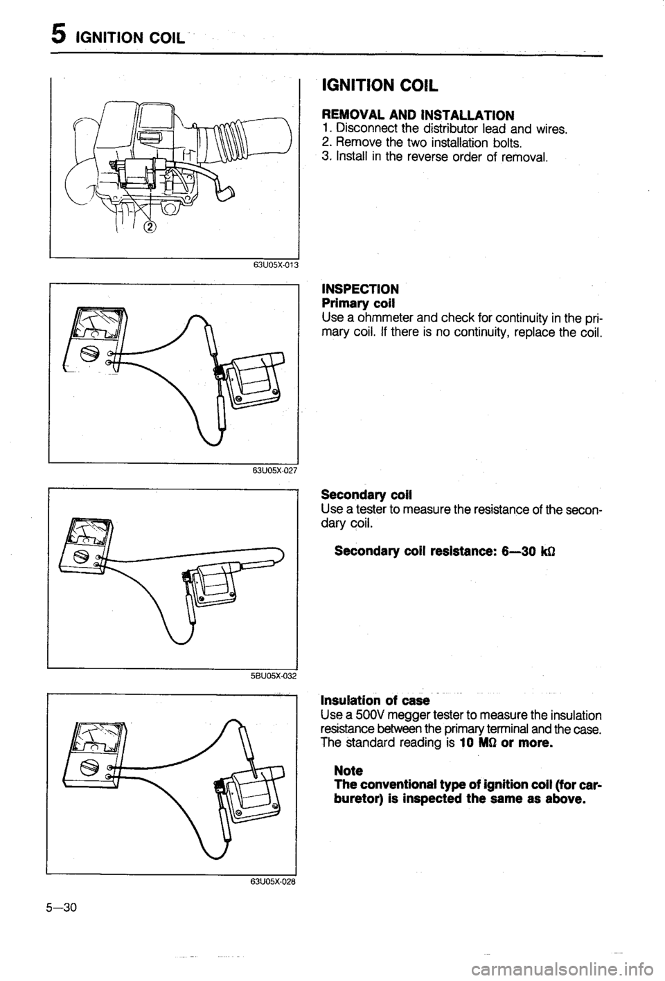 MAZDA 323 1988  Workshop Manual 