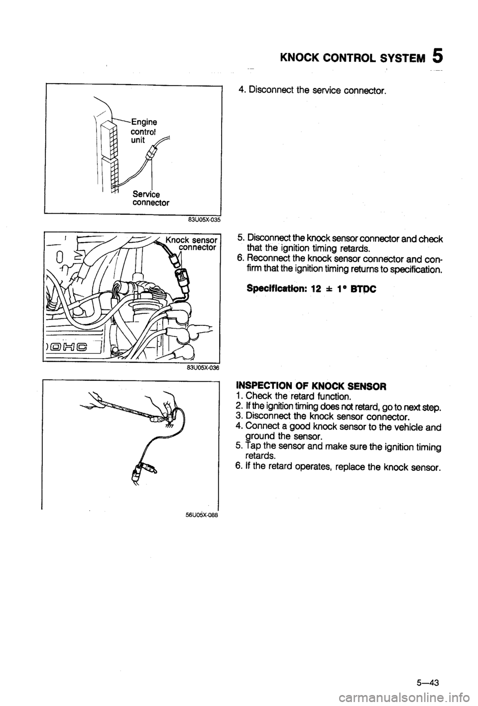 MAZDA 323 1988  Workshop Manual 