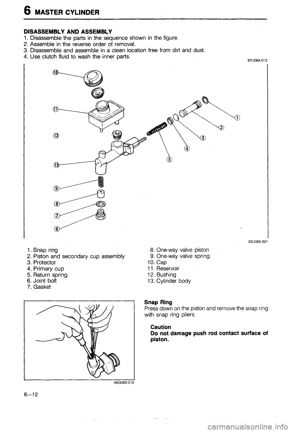 MAZDA 323 1988  Workshop Manual 