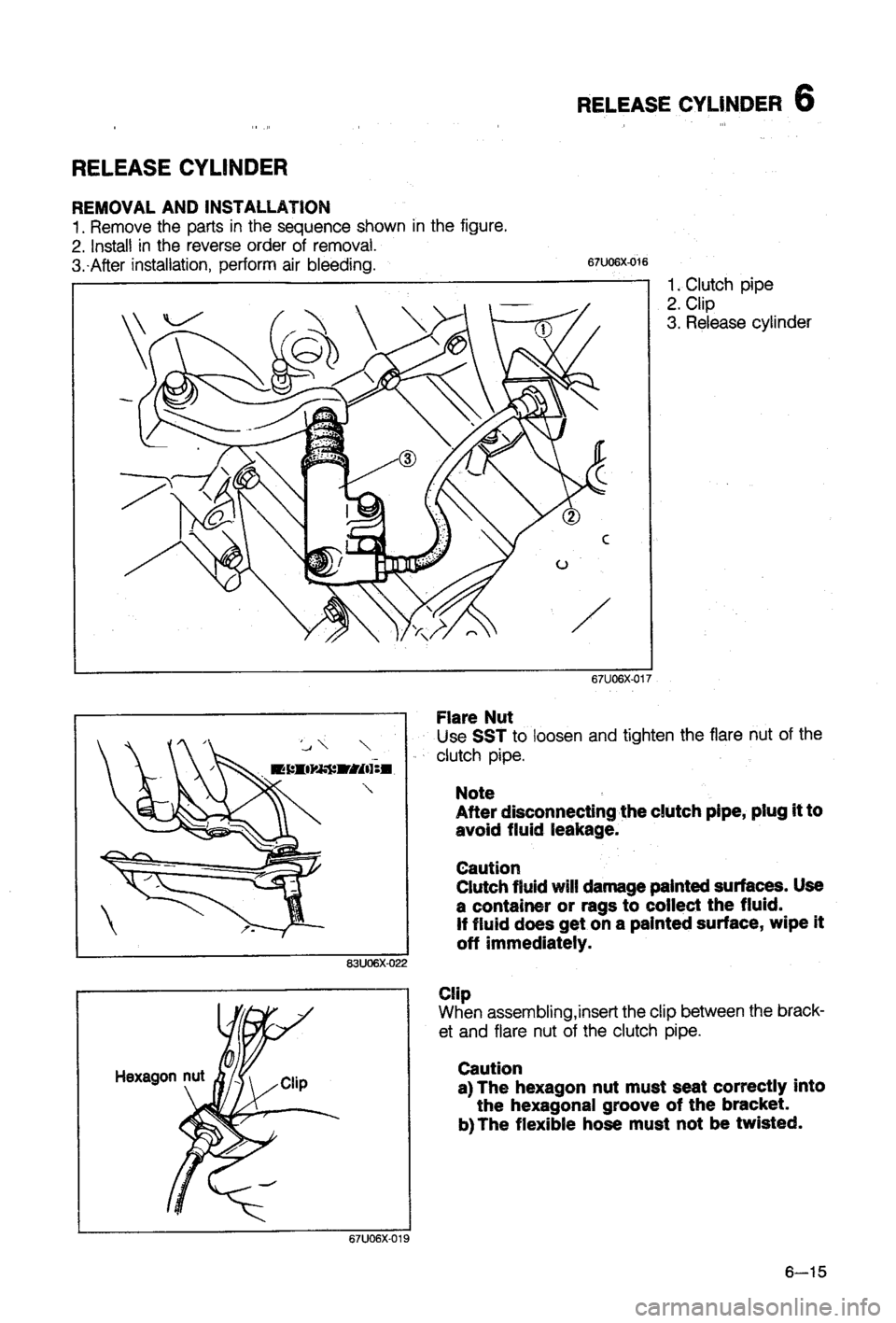 MAZDA 323 1988  Workshop Manual 