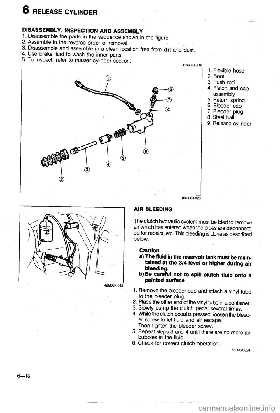 MAZDA 323 1988  Workshop Manual 